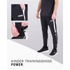 JAKO Kinder Trainingshose Power, Schwarz/Weiß, 152