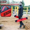 Excel Steel Saw Horse Adjustable Legs Twin Pack