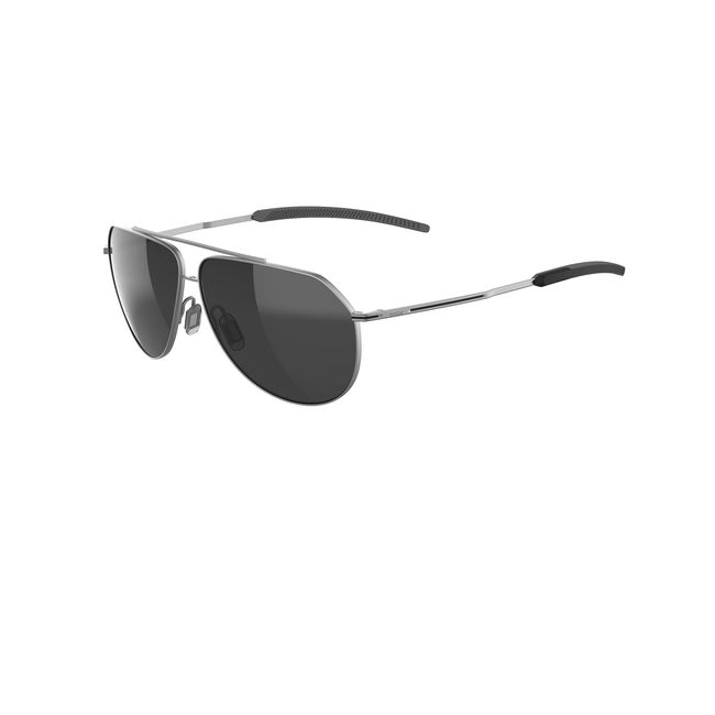 bollé - LIVEWIRE Silver Matte – TNS Polarized, Sonnenbrille, Medium, Unisex Erwachsene