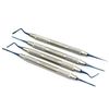 German Dental Composite Filling Instrument 4pcs Set Titanium Tips Light Weight
