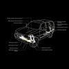 Siberian Bushing Polyurethane Anti-Roll Sway Bar Front Suspension Compatible with Mitsubishi Galant Eclipse