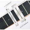 HUIKKJP String Height Gauge Guitar String Height Ruler, Set of 3, Fine Adjustment Between Strings