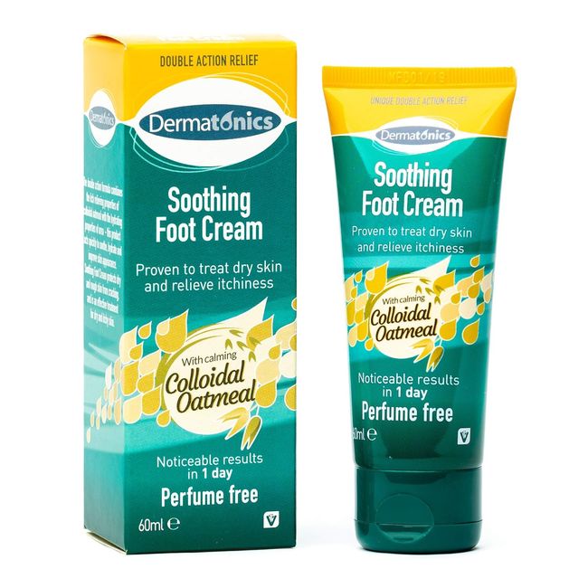 Dermatonics 10% Urea Natural Foot Soothing Cream with Manuka Honey – Removes Har