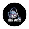 This Sucks Fun Vacuum Cleaner Joke PopSockets Adhesive PopGrip