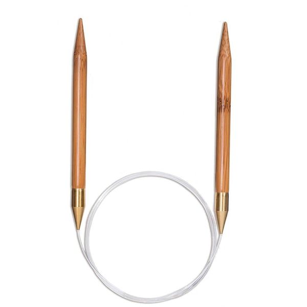 Seeknit KA04302 60cm x 3.5mm Plastic Circular Knitting Needles, Beige