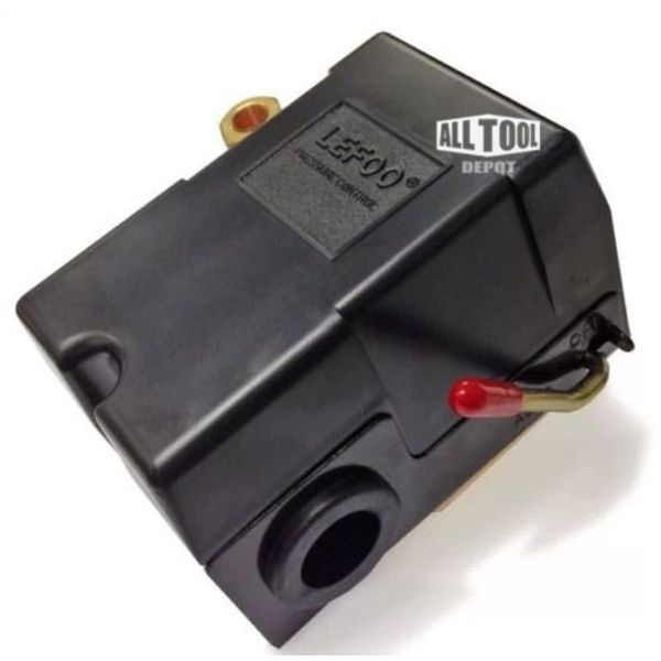 UNIVERSAL Air Compressor Pressure Switch Control 95-125 PSI 4 Port w/ Unloader