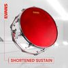 Evans Drum Heads - Black Chrome Tom Drumhead, 16 Inch