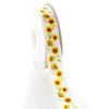 7/8" Sunkissed Sunflowers Satin Ribbon 5 Yards