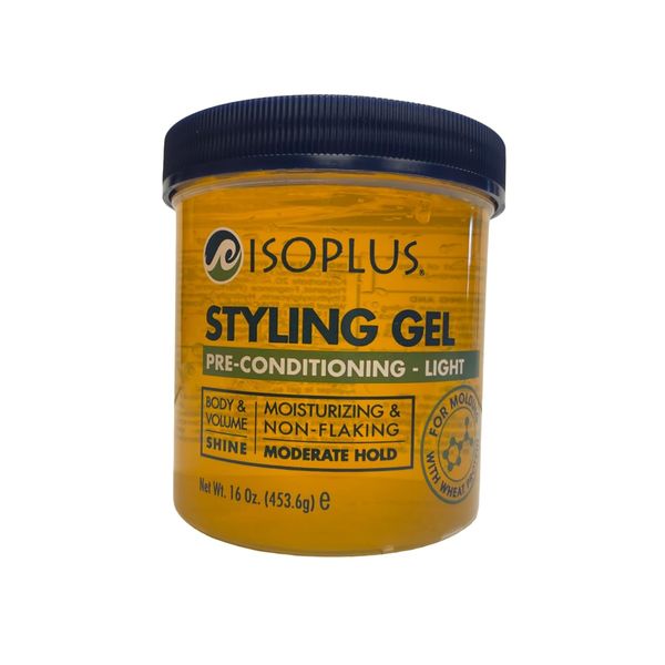 Isoplus Gel, Styling, Pre‑conditioning Light, 16 Ounce