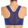 Valmont Zip-Front Sports Bra, White, 36B, C