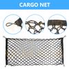 1x Black Car SUV Rear Cargo Trunk Boot Floor Net Elastic Mesh Storage Universal