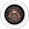 You Had Me At Trigger Warning Skeleton Book Reading Lover PopSockets PopGrip for MagSafe