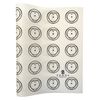 Zeddy Essentials Silicone Macaron Baking Mat With Three Macaron Templates, 2 Set, Food Safe, Non-Stick