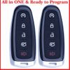 2 For 2011 2012 2013 2014 2015 Ford Edge Explorer Smart Car Remote Key Fob