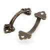 Sourcingmap Home Door Arch Shape Decorative Metal Box Pull Handle Bronze Tone 2 Pcs