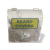 Wall Mountable Beard Covers Clear Acrylic Dispensers/Storage Box