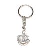 FizzyButton Gifts Sloth Charm Keyring Key Ring with Silver Tone Keychain