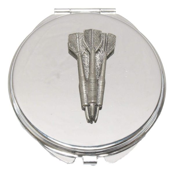 Darts Compact Mirror Handbag Gift With Free Engraving 99