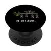 Be Different Bat Vampire Funny Saying PopSockets Swappable PopGrip