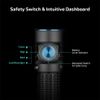 Olight Baton Turbo Compact EDC Flashlight, 510m Long-Range Beam, OD Green, 1000L