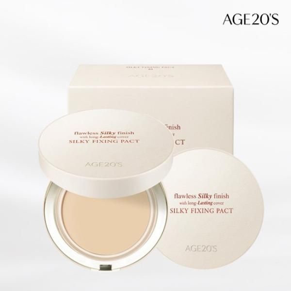 (Regular price 44,700) Age 20&#39;s Silky Fixing Pact (Main product + 1 refill)