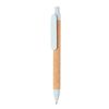 ballpoint pen Eco14 x 1,1 cm cork/tarwest blue