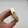 Abus 85/50 Padlock 8"L x 5/16" D Shackle 1-7/8" Solid Brass Body Keyed Alike