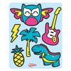 Maped Creativ Window Stickers Stencil Kit Assorted Fun Activity Kit for Kids 5+