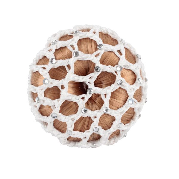 Horka Branch Net Rhinestones White
