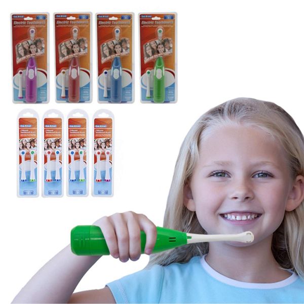 PMS 759004 Electric Toothbrush with Spare Head Assorted Colour