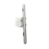 Universal Moto Front Turn Signal Spot Light Bar Mount Bracket Clamp Chrome US