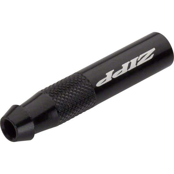 Zipp Speed Weaponry Valve Extender: 33mm for 303, 1 Piece, for Threaded Presta Valve, Black