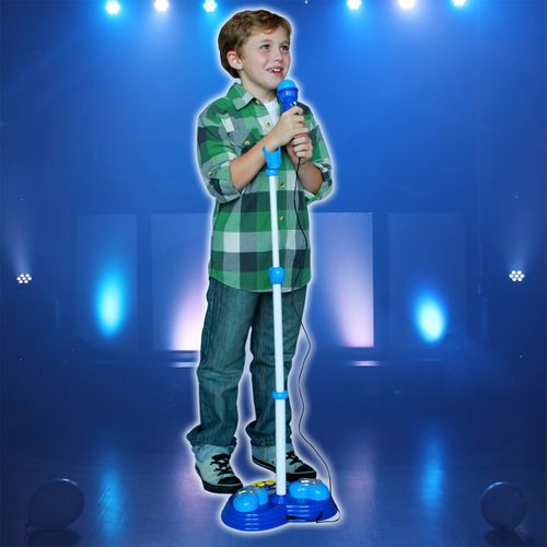 Kid Fun Sing Along Music Microphone and Amplifier Childrens Karaoke Machine, Ages 3+