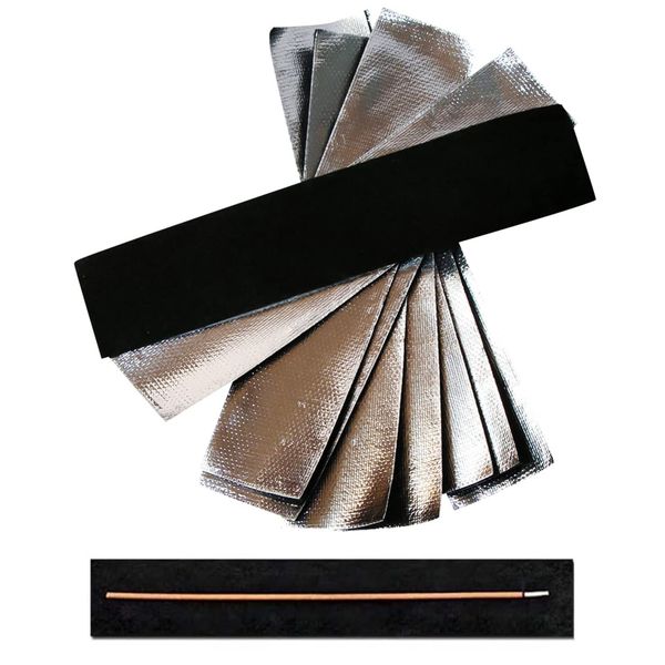 YFFSFDC Non-Flammable Cotton Horizontal Incense Burner Incense Mat Flame Retardant Cotton for Incense Burner Incense Trays Mosquito Trap Holder Fireproof Felt Heat Insulation Replacement Incense