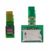 chenyang 1Set SD TF Card Socket Female to Micro-SD TF Male Memory Card Kit Extension Adapter Testing Tools Extender