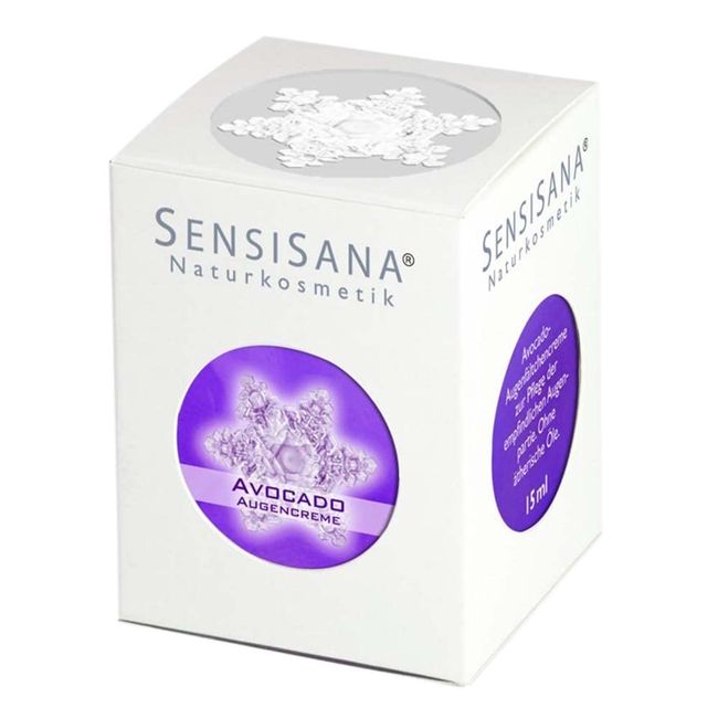 Sensisana Avocado Augencreme, 15ml