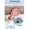 HIT10HIN Makeup Brush Cleaner, Cleaning Mat, Folding, Makeup Brush, Cleaning Bowl (Light Blue)