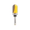 YONICO Router Bits Pattern Bit Round Nose Core Box Template 3/4-Inch Diameter 1/4-Inch Shank 14965q
