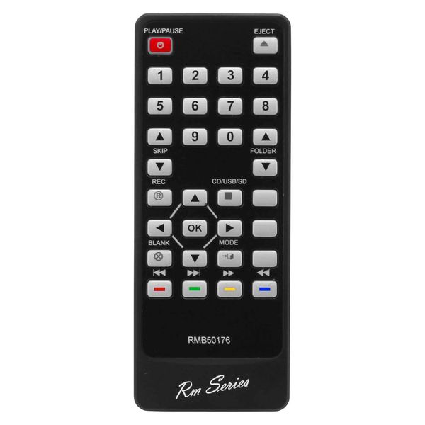 RM Series Replacement Remote Control for Remote GPO-MEMPHIS-TURNTABLE