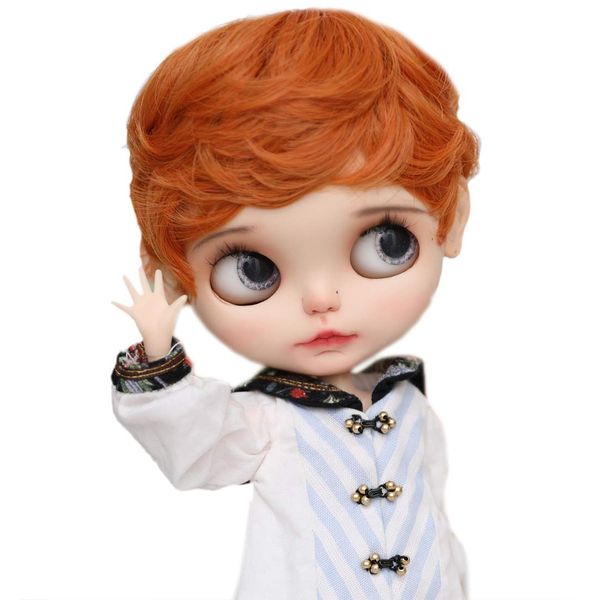 Linfairy 9-10 inch Doll Wig (Carrot)