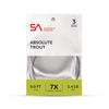 Scientific Anglers Absolute Trout Leader (7.5ft - 2X)