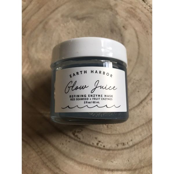 Earth Harbor GLOW JUICE Refining Fruit Seaweed ENZYME FACE MASK - NEW! FabFitFun