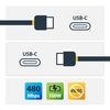 StarTech.com USB C To USB C Cable - 10 ft / 3m - USB-IF Certified - 5A PD - USB 2.0 - USB Type C Charging Cable - USB C Fast Charge Cable (USB2C5C3M)