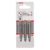 Bosch 2607001747 Double Ended Bit Set (3-Piece)
