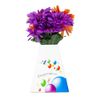JAM PAPER Pop Up Flower Vases - Congratulations - 3/Pack