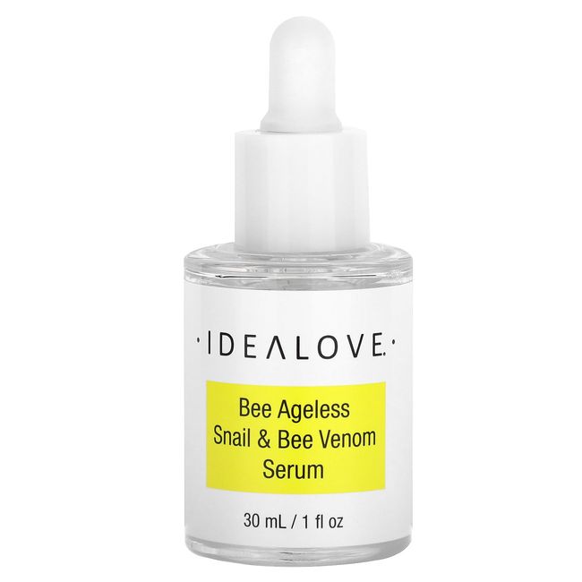 Idealove Bee Ageless Snail & Bee Venom Serum by Idealove - Radiance-Boosting Beauty Serum with Snail Mucin, Bee Venom, Collagen, & Hyaluronic Acid - Improves Moisture, Helps Reduce Wrinkles - 1 fl oz