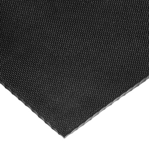 Textured Neoprene Rubber Sheet with Acrylic Adhesive - 70A - 1/32" Thick x 12" Wide x 24" Long