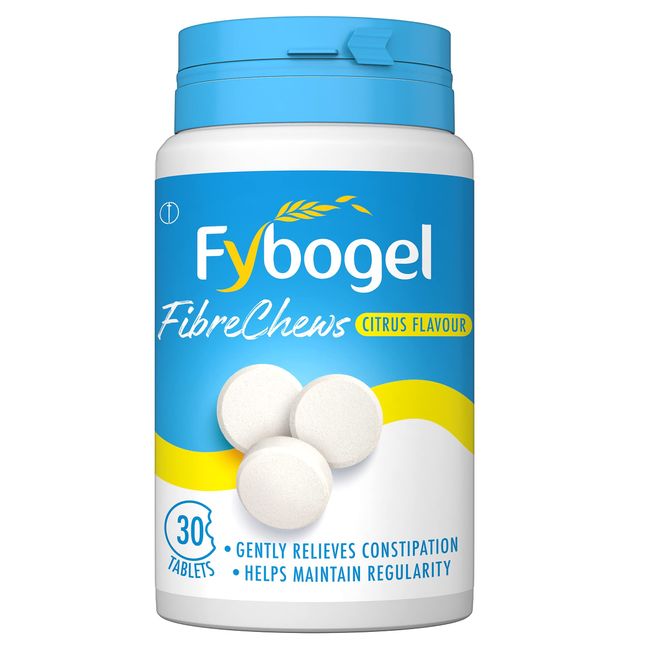 Fybogel FibreChews Citrus Constipation Fibre 30 Tablets