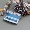 4Pcs Lipstick Storage Box Flower Pattern Lipstick Case Portable Lipstick Case Vintage Floral Print Lipstick Holder Box Accessories for Women Girls Lady