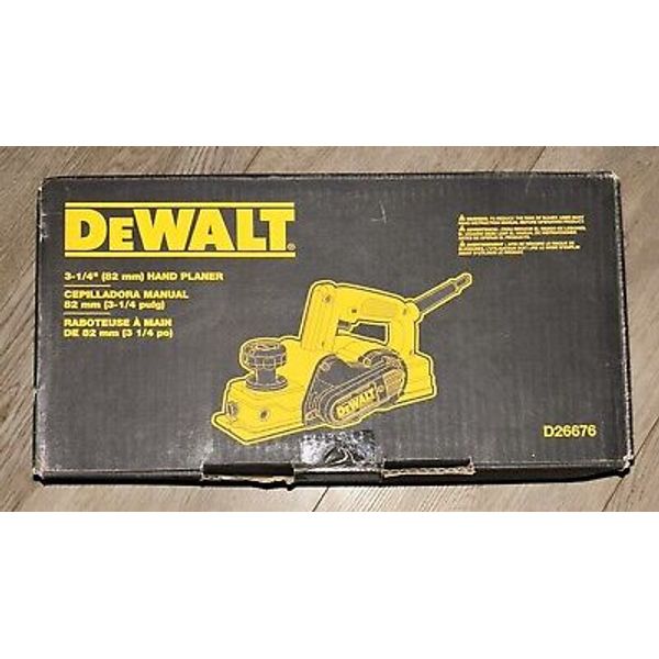 (RI1) DEWALT D26676 3-1/4in Portable Hand Planer *NEW*